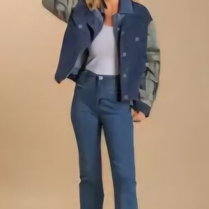 Umgee Navy Corduroy Jacket NWT Size Large